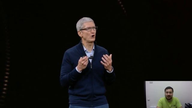 Прямая трансляция презентации Apple