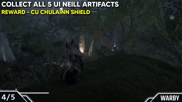 All Ui Neill Artifact Location & Cu Chulainn Shield Location - Wrath of the Druids (AC Valhalla) смотреть онлайн