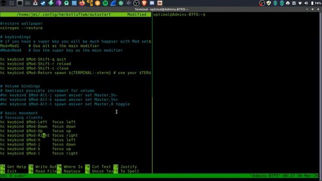 Configuring Herbstluftwm a bit. смотреть онлайн