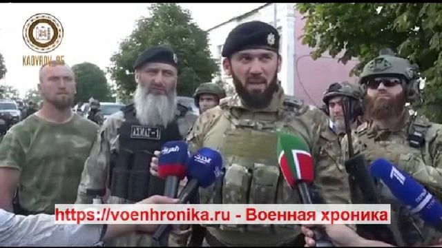 Украина. 2022.07.07. Полк им. Ахмата Кадырова.wmv смотреть онлайн