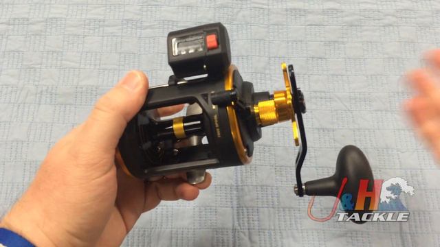 Penn Squall SQL20LWLC Line Counter Levelwind Reel | J&H Tackle смотреть онлайн