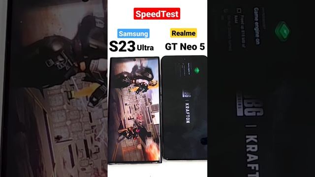 Realme GT Neo 5 vs S23 Ultra Speedtest ??? смотреть онлайн