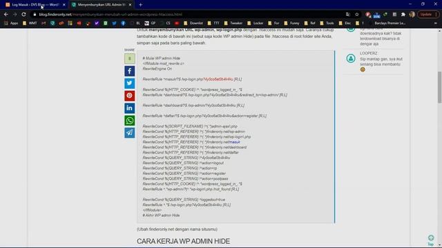 Hide WP Admin Page to Secret URL - No Plugin смотреть онлайн