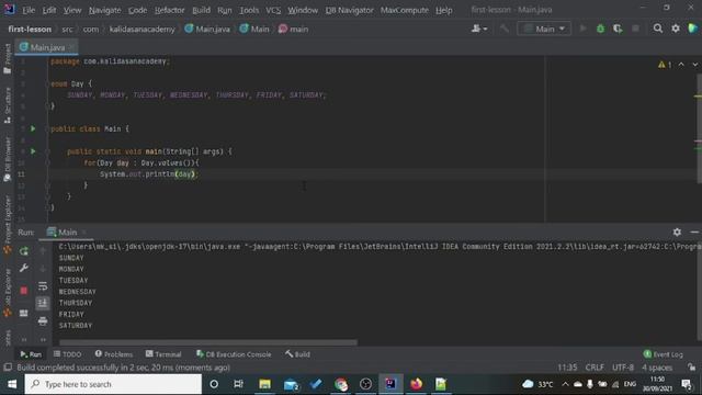 Java enum with for loop in Tamil смотреть онлайн