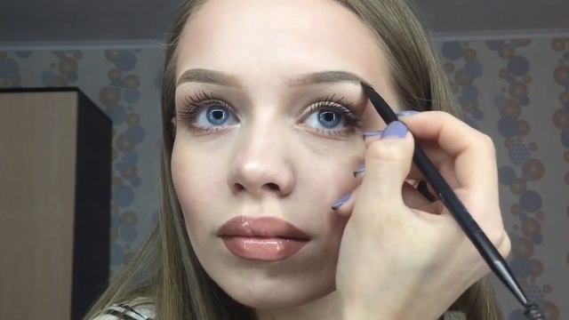♥ Макияж бровей с помощью геля для бровей от NYX ♥ смотреть онлайн