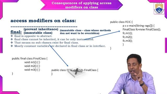 Consequences of applying access Modifiers on Class Part - II by Mr. INV Suryanarayana смотреть онлайн