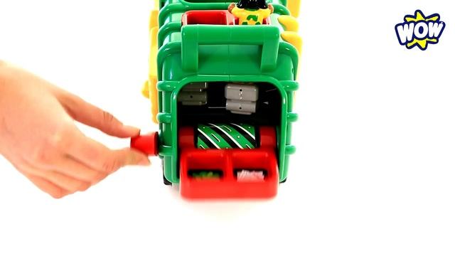 Вывозим мусор! Мусоровоз Фред - WOW TOYS Детские игрушки Kids toys смотреть онлайн