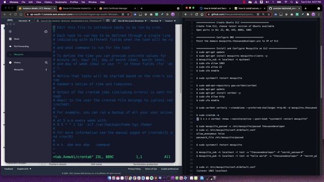 Setup a Secure Mosquitto Broker MQTT Broker on AWS EC2 смотреть онлайн