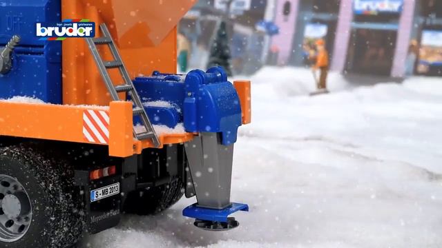 Снегоуборочная машина MB Arocs Bruder 03-685 03685 смотреть онлайн