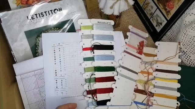 Все процессы сентября /мой вышивальный уголок/покупки