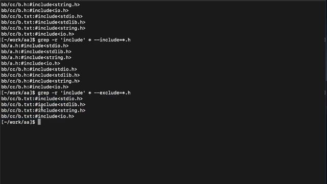 Linux: Advanced grep options смотреть онлайн