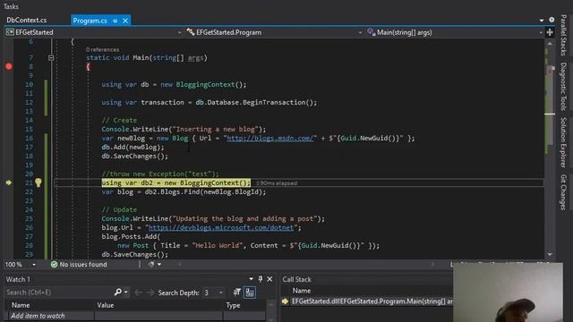 EF core and database deadlocks смотреть онлайн