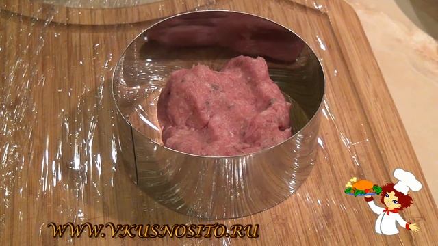Бургер - домашний рецепт с котлетой (фаршем) смотреть онлайн