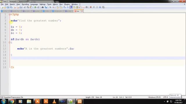 Logical operator in php смотреть онлайн