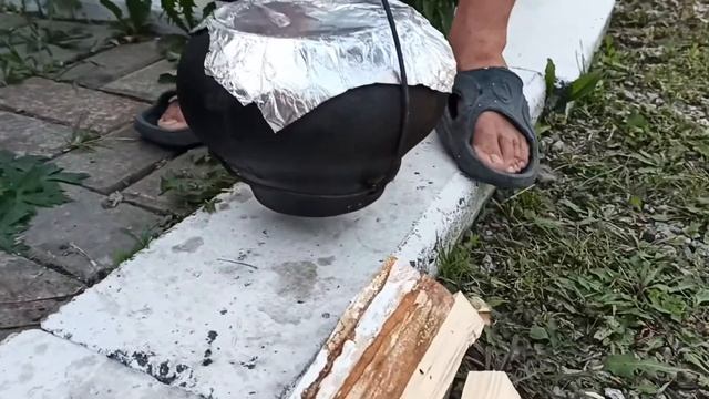 Картошечка в чугунке приготовленная в Тандыры смотреть онлайн