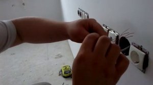 Подключение интернет-розетки RJ45