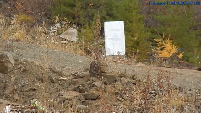 Сайга 410к 02 Чок и ПАРАДОКС-100 на100м и 50м смотреть онлайн