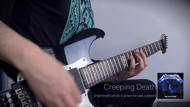 4 unforgettable RIFFS written by KIRK HAMMETT !! смотреть онлайн