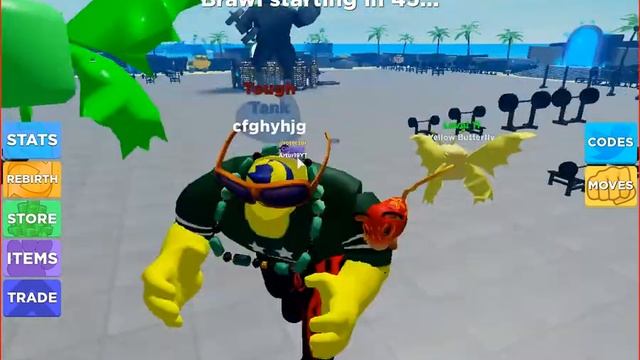 ДВА БАГА В ОДНОМ ВИДЕО!БАГИ + БОЙНЯ В MUSCLE LEGENDS!Muscle Legends ROBLOX смотреть онлайн