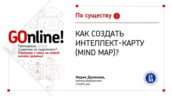 Как создать интеллект-карту (mind map)? Мария Долинова