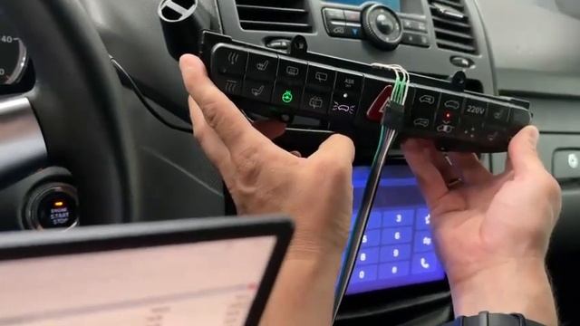 Vito / Viano W639 Center Console Buttons Reprogramming смотреть онлайн