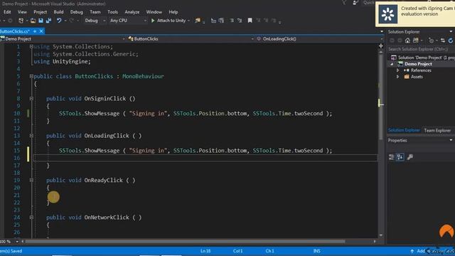 Show message like Android Toast in Unity project смотреть онлайн