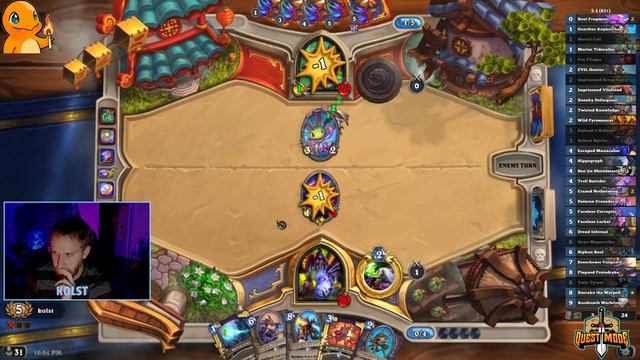 12-1 Zzeraku Warlock - Hearthstone Arena Scholomance Academy смотреть онлайн