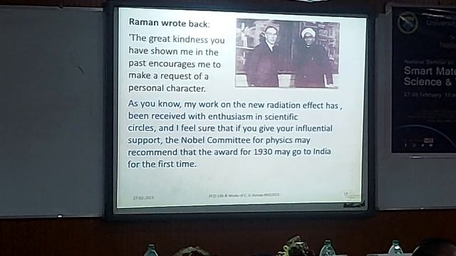 Life and work of CV Raman - Prof. PC Deshmukh|| DSU Science Forum || National Science Day 2023 || смотреть онлайн