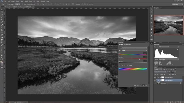 Convert Photos to Black and White in Photoshop - A Powerful, Easy Method смотреть онлайн