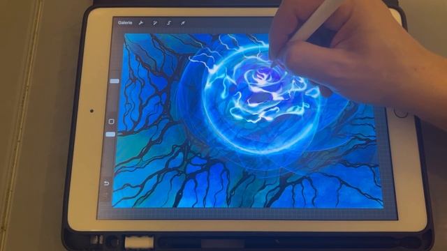 Урок рисования. Из алгоритма АСО нейрографика создаем нейроарт. Рисуем в Procreate смотреть онлайн