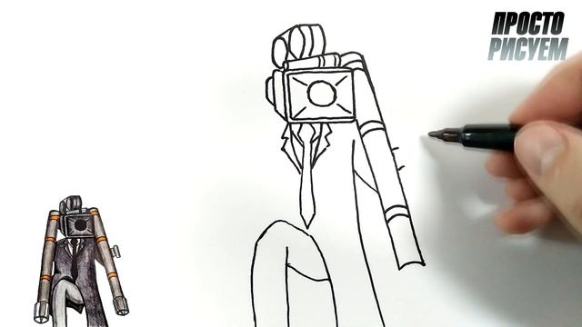 Как нарисовать Камерамен с базуками из Skibidi Toilet смотреть онлайн