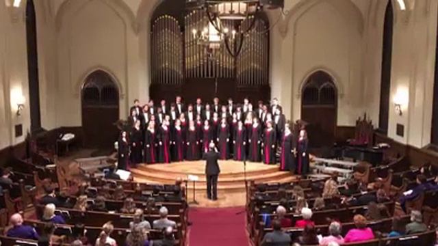 University Choir - Странное Рождество Видевше
