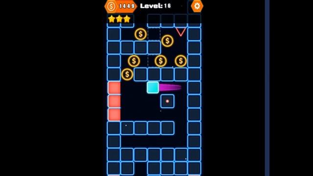Neon Tile Rush Game| Gameplay смотреть онлайн