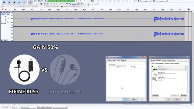 Boya BY-M1 vs FIFINE K053 Microphone | Sound Quality Comparison (Best Budget Microphone) смотреть онлайн