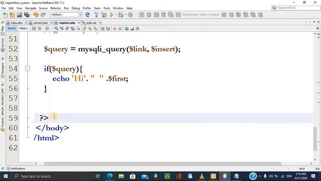 How to create user registration form in php/mysqli/ learn web development tutorial using php смотреть онлайн