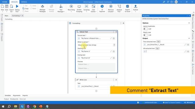 UiPath 2023.6 Updates | Auto Generated Variables | New Formatting Extract Text Activities | Tutoria смотреть онлайн