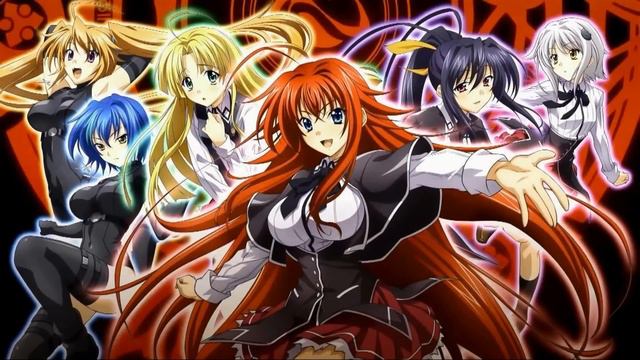 High school DxD OP/Opening 1,2,3,4,5 Full song смотреть онлайн
