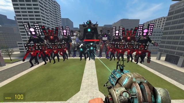 TV Woman LOVE ! 9 vs SKIBIDI Toilets In Garry's Mod! смотреть онлайн