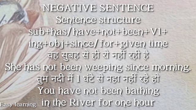 present perfect continuous tense complete explanation with definition and examples in Hindi смотреть онлайн