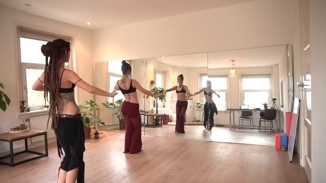 Tribal Fusion Belly Dance Flow Class - Serpentine Studies - FREE SAMPLE CLASS смотреть онлайн
