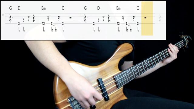 Snow Patrol - Don't Give In (Bass Cover) (Play Along Tabs In Video) смотреть онлайн