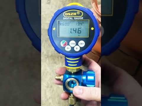 Китайский электронный манометр давления фреона.