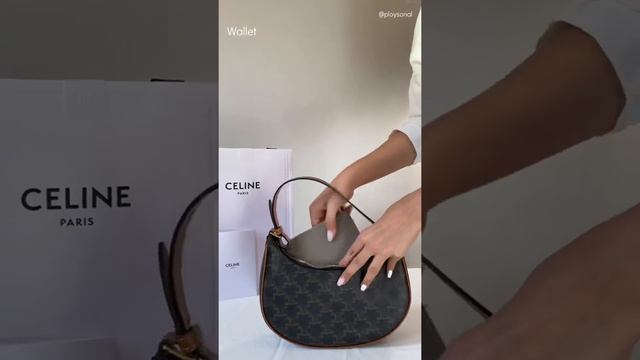 UNBOX CELINE AVA BAG✨ | ploysonal смотреть онлайн