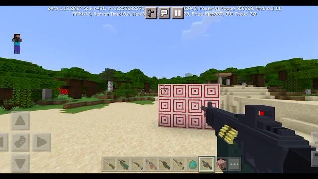 Download Minecraft TECH GUNS MOD | TECH GUNS Mod in Minecraft PE 1.18+ смотреть онлайн