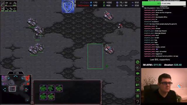 StarCraft Remastered - [Bombastic StarLeague Season 3] Cryoc (T) vs Gargoyle (T) Day 2 Part 3 смотреть онлайн