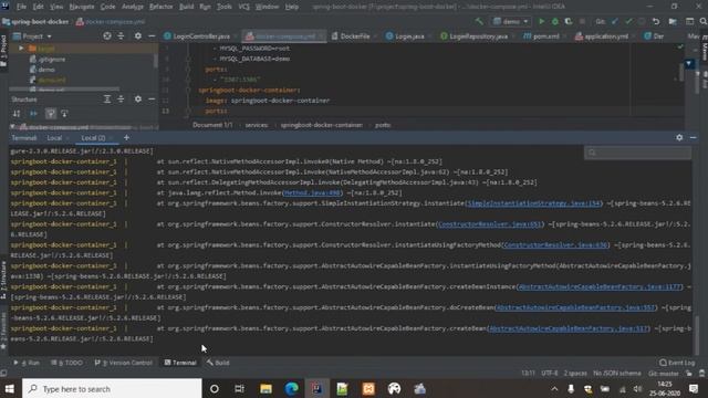 Spring Boot with MySQL Docker deployment using DOCKER COMPOSE смотреть онлайн