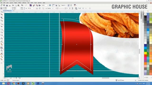 Coreldraw Tutorial | Sticks Product Packaging Design in Coreldraw || #Graphic House смотреть онлайн