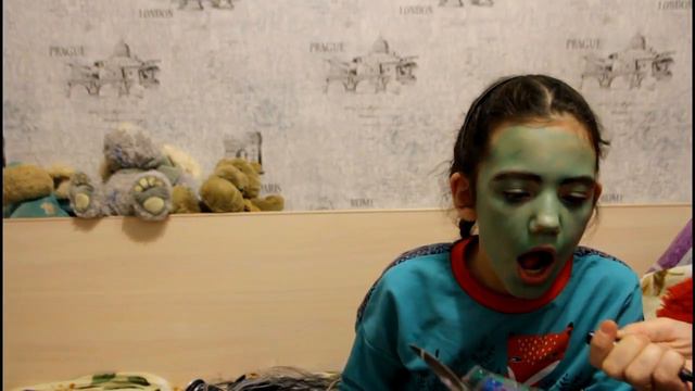 Аквагрим Кукла Франкенштейн Монстр Хай смотреть онлайн