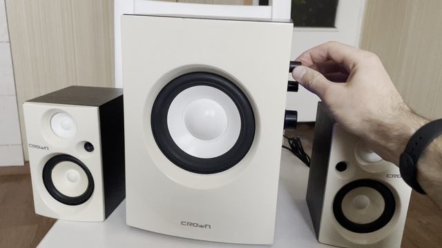 Колонки 2.1 CROWN CMS-342 смотреть онлайн