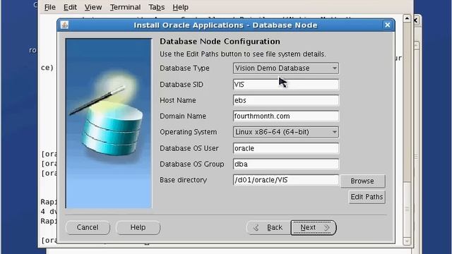 Installing e-Business Suite R12 on Linux part 2 смотреть онлайн